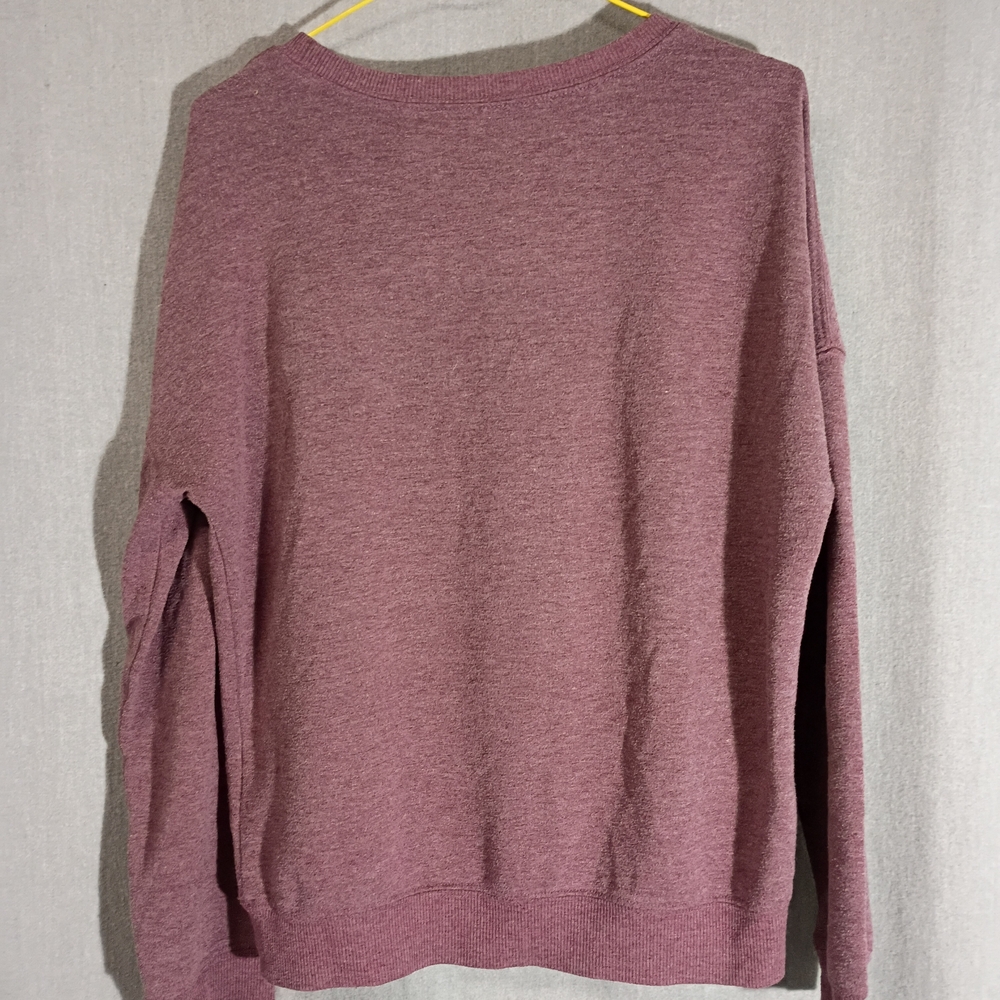 Zoe + Liv Mauve 'Blessed' Light Sweatshirt Size M - Picture 3 of 3